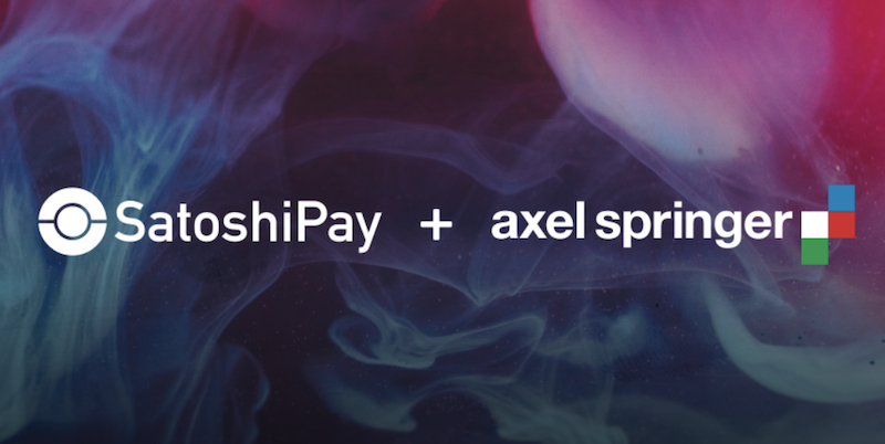 Axel Springer partners with SatoshiPay