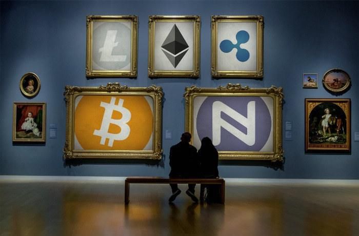 Картины с биткоином